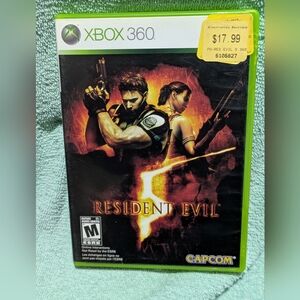 Resident Evil 5 👉 Xbox 360 Complete Game In Box | VG